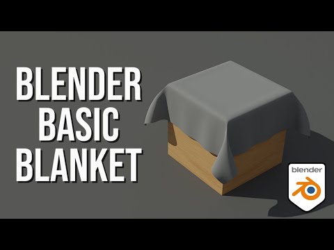 EASY BLANKET in BLENDER!! FAST!!⏳ - Blender Quick Tips
