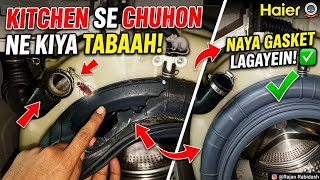 Washing Machine Door Gasket Replacement.Front load washing machine Rubber Kaise change karen.