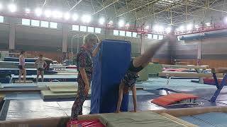 06 BB2 - Side Handstand Dismount - Drill