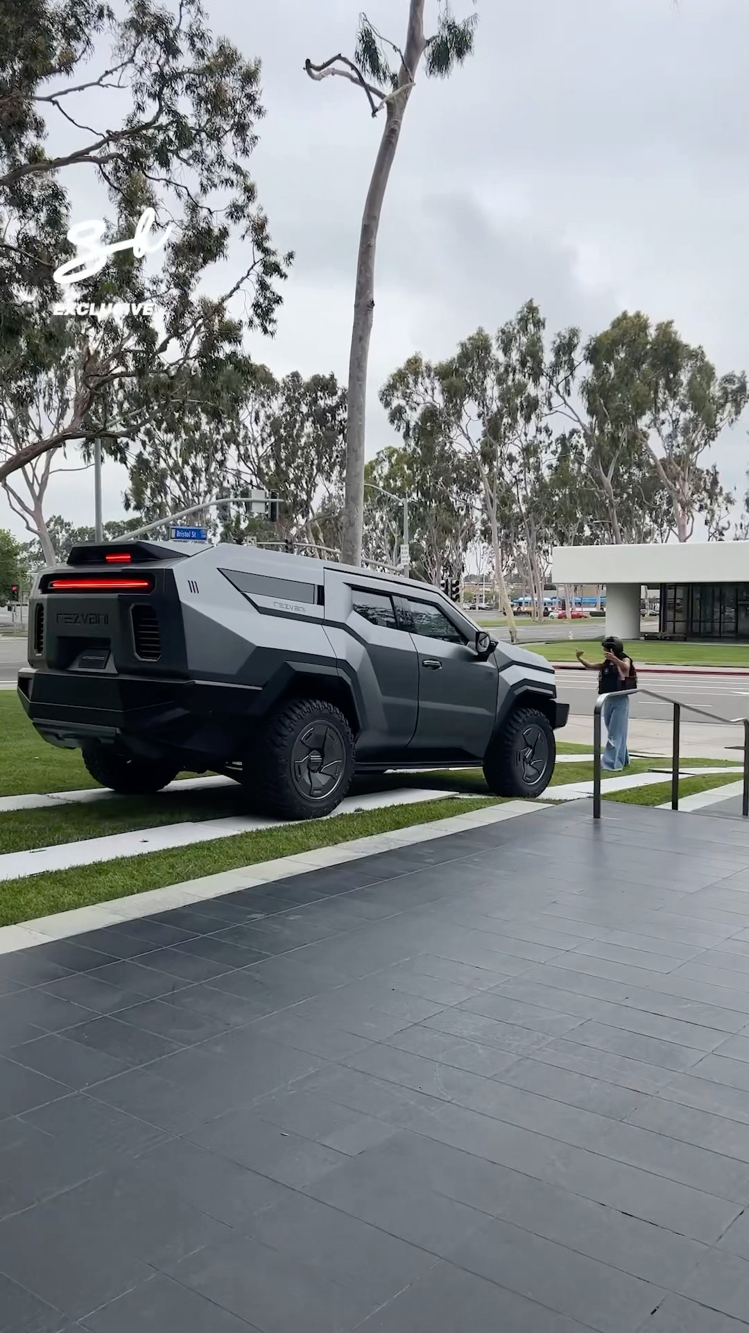 I'm picking this for a zombie apocalypse ? #rezvani #vehicles #armor