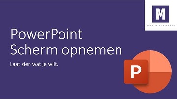 PowerPoint scherm opnemen