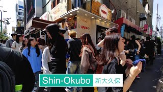 【Shin-Okubo】GWの新大久保 徘徊 Apr.2024 新宿 散歩【4K】