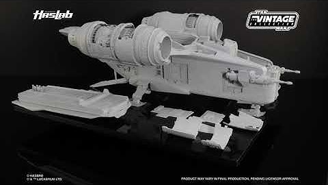 Press Video: HasLab Star Wars The Vintage Collection Razor Crest - Removable Panels & Other Details