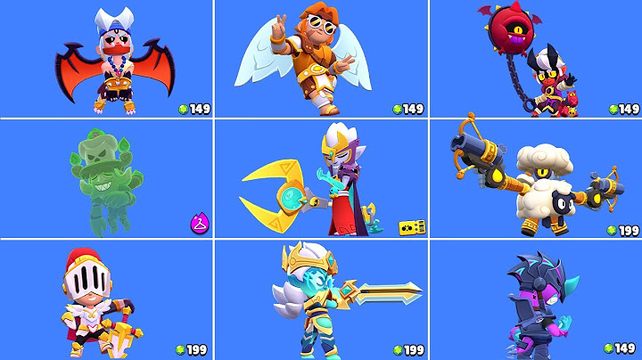 ALL NEW SKINS AND PRICE | BRAWL STARS | SEASON 40 & 41