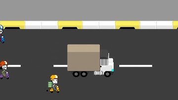 Autoscrolling game made with Lutro, running in RetroArch (part 2)