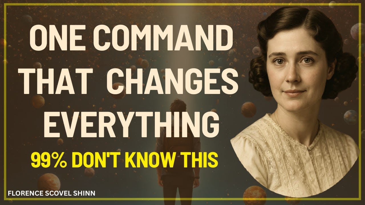 The One Command That Unlocks Unlimited Wealth (No One Talks About This) / Florence Scovel Shinn 