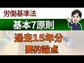 【基本７原則】択一式の10％以上を占めています