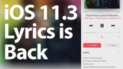 iOS 11.3 Lyrics Is Back - Durasi: 2:14. iOS 11.3 Lyrics Is Back - Durasi: 2:14.