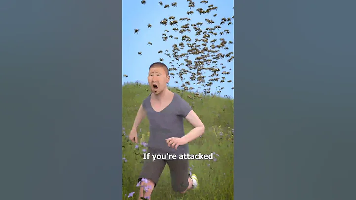 How To Survive A Swarm Of Bees 🤔 - Melon Playground #bees