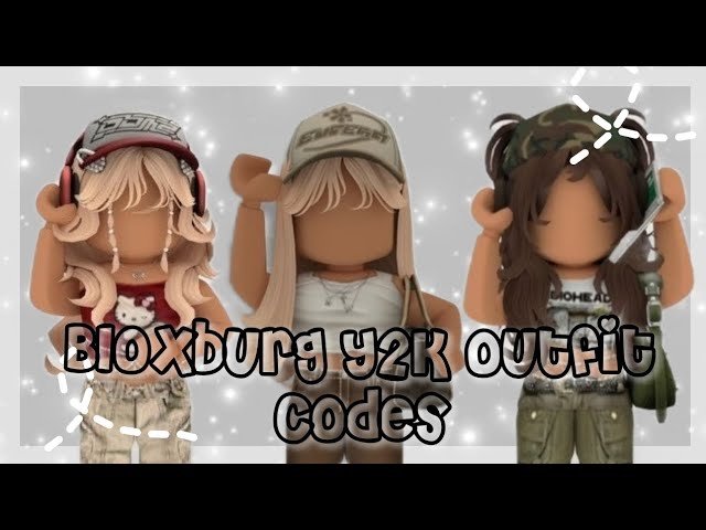 Pin by yumekuikio on id roblox clothes  Outfit ideas y2k, Roblox codes,  Roblox