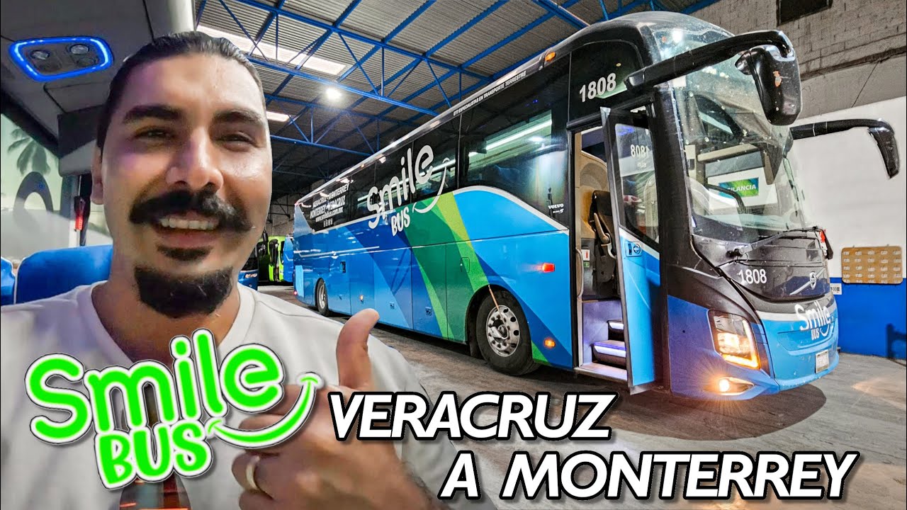 ¡Viajé a MONTERREY por menos de $500 PESOS! | SMILE BUS Review 