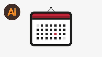 Learn How to Draw a Calendar Icon in Adobe Illustrator | Dansky