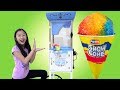 Pretend Play Food Truck Toy with GIANT SNOW CONE