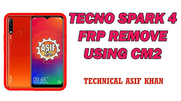 Tecno Spark 4 Frp Remove using cm2 Dongle | Tecno Sprk 4 Frp | Urdu Hindi | Technical Asif Khan