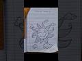 # How to draw sun # easy and cute drawing ☀️✨