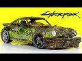 Cyberpunk 2077 Restoration abandoned Porsche 911 Turbo Johnny Silverhand car