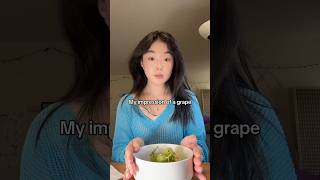 Thanks, or should I say thanks a bunch #comedy #cringe #funny #grape #mukbang #shorts #viralshorts