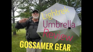 Gossamer Gear Lightrek Umbrella Review