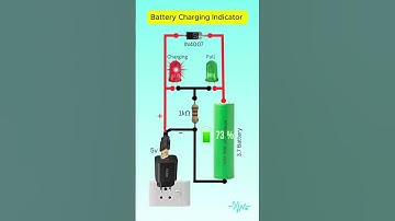 🔋 Simple Battery Charging Indicator 🚨 | Basic Circuit  #shorts #battery #circuit