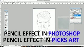 PENCIL EFFECT IN PHOTOSHOP AND PICKS ART | YASHONMANUVEL | YM screenshot 5