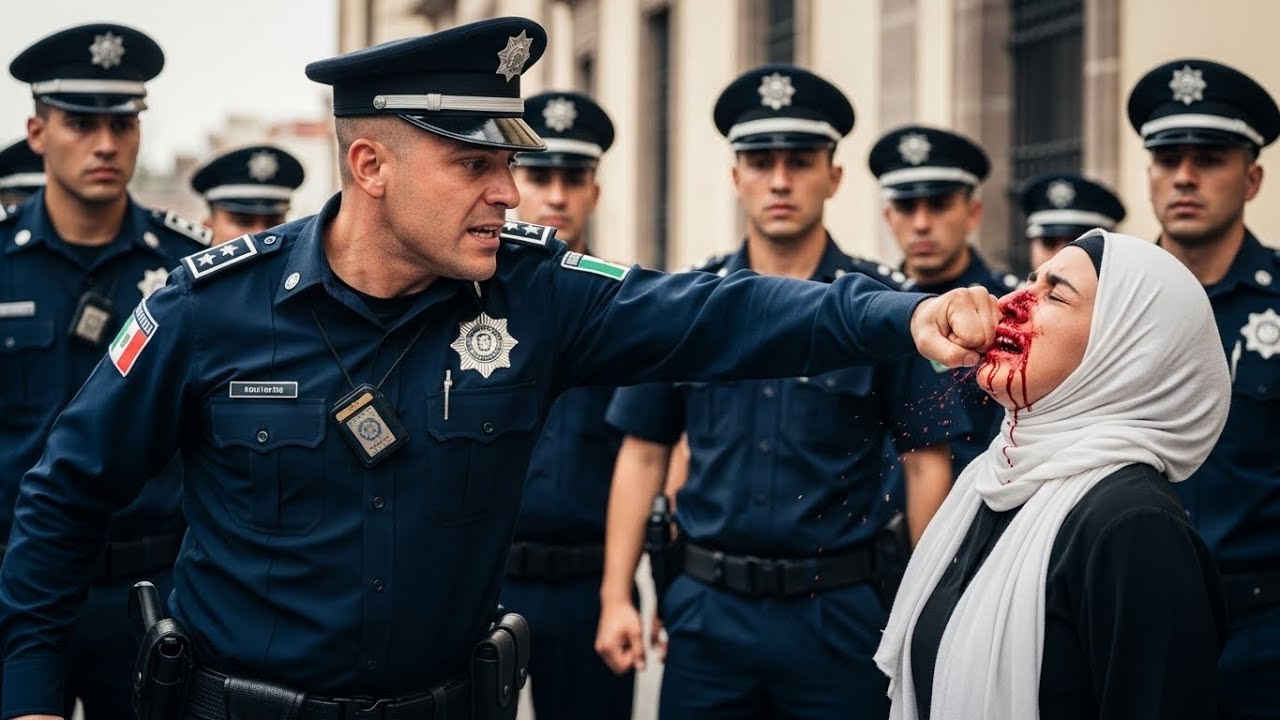 Policía la golpea por no pagar y querer huir, ¡su identidad secreta los dejó en shock!