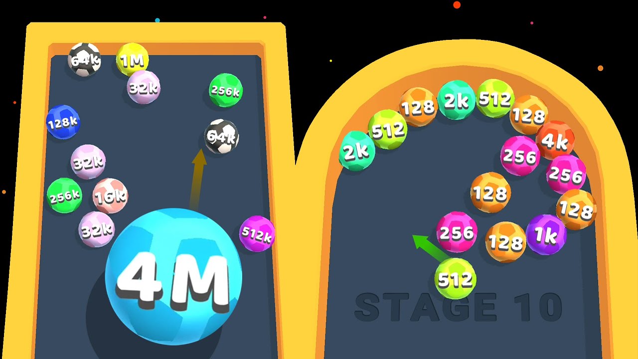 Soccer Ball Merge 2048 | 2048 Balls 3D | Android Weekly 2048 Game Collection