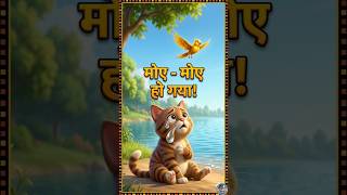 बिल्ली का "मोए - मोए" हो गया 😺 😂 | Funny Moral Story