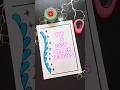 6 easy border design/ black border design for project/project work/Border Design/Assignment #shorts