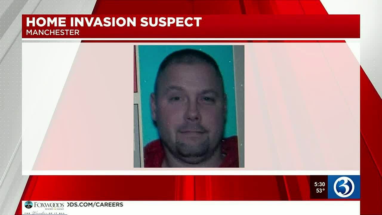 Manchester police search for armed home invasion suspect - YouTube