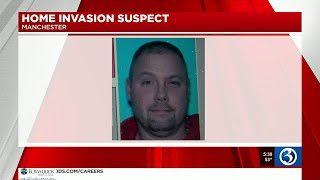Manchester police search for armed home invasion suspect