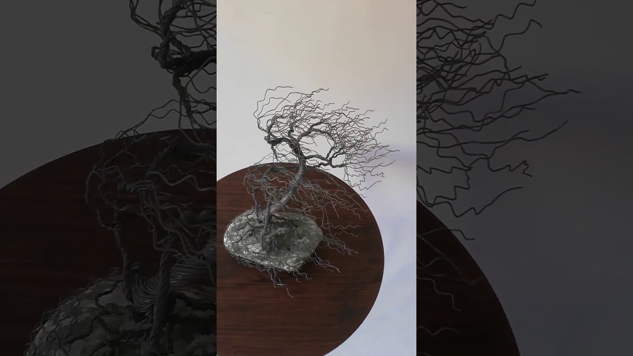 Fém Kő Drótfa  Lakásdekoráció | KGdesign.hu