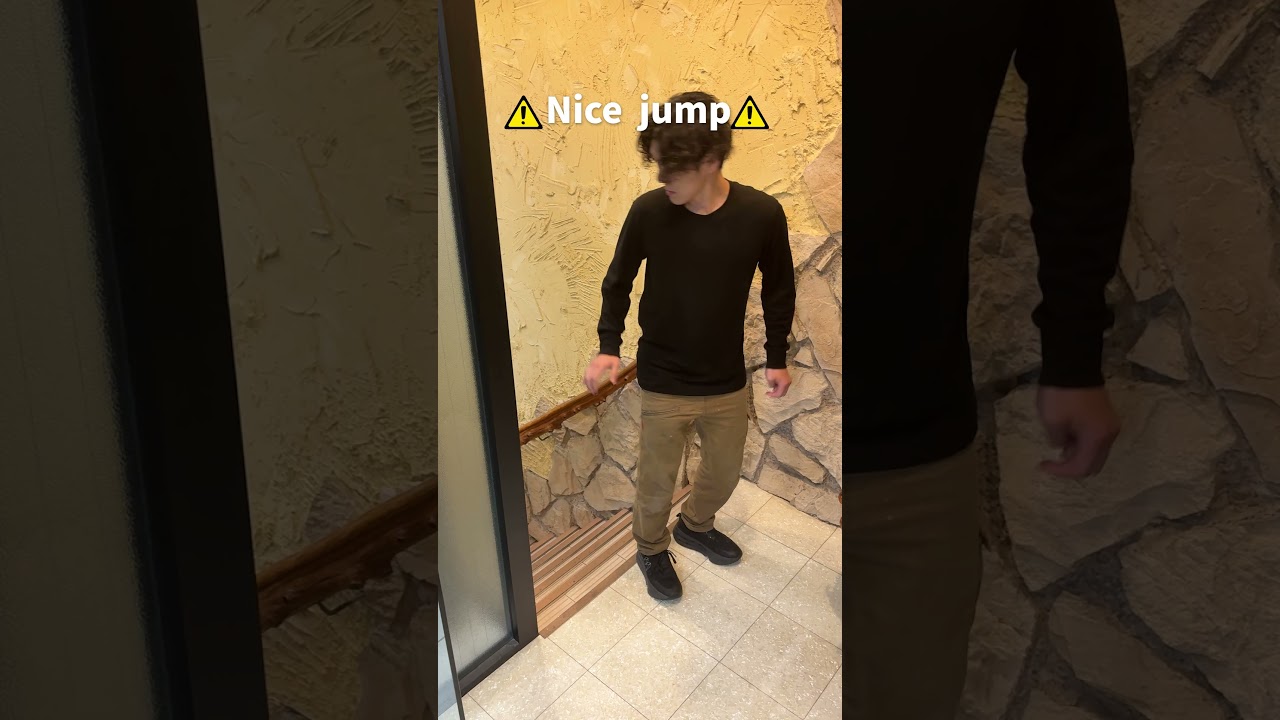 これが本気のジャンプです🔥