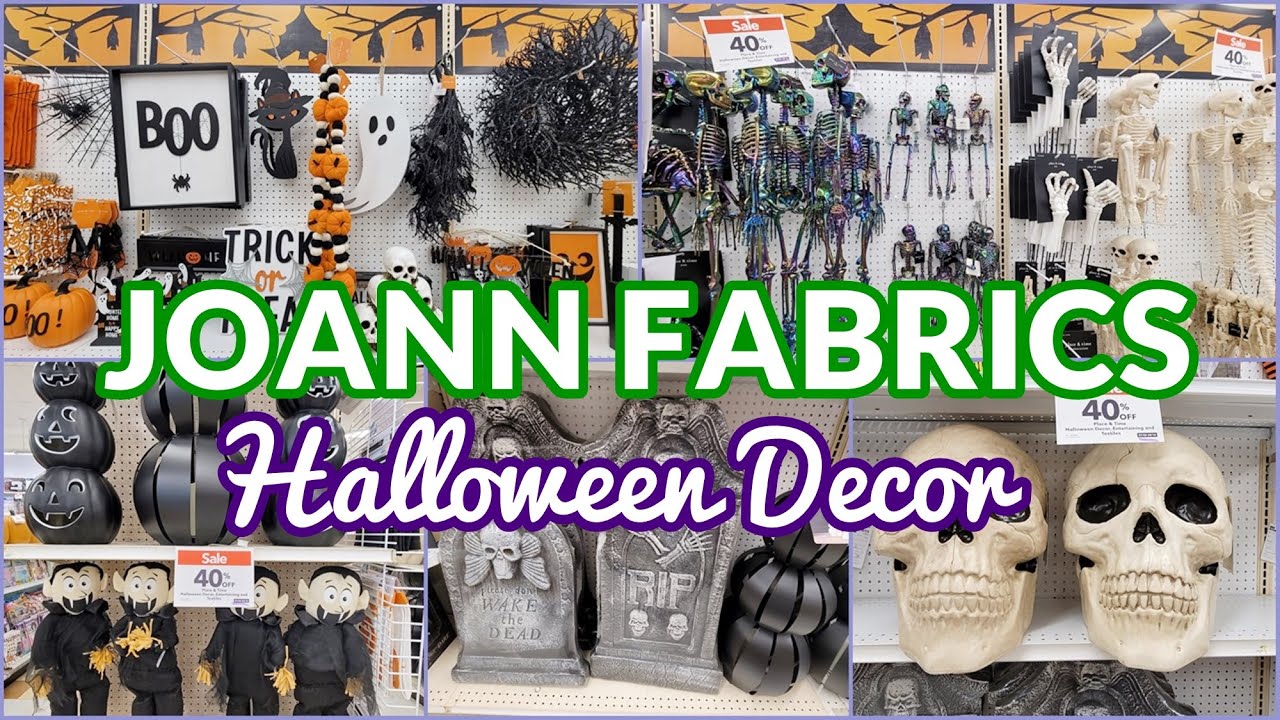 JOANN FABRICS AND CRAFTS HALLOWEEN DECOR 2022 SHOP WITH ME YouTube