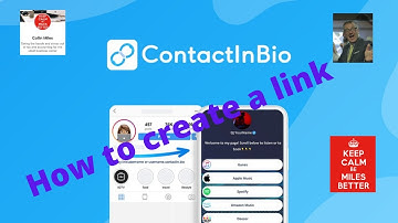 How to set up a link in Contact in Bio