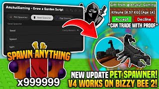 [🍯] NEW PET SPAWNER! 🤑 Grow a Garden 🌶️ Script! • No Key 🔥 *UNPATCHED* ✅ 100% Work🌈 - Anukul Hub V4 screenshot 4