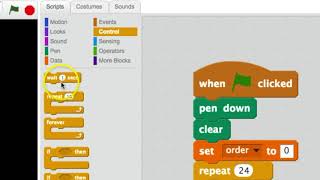 5. Auto-generating with loops (Creating Rotational Symmetry Patterns with Scratch)