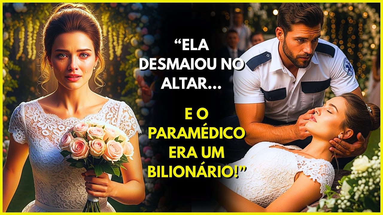 📌ELA DESMAIOU NO CASAMENTO… E ACORDOU CASADA COM UM BILIONÁRIO SECRETO! 😱✨