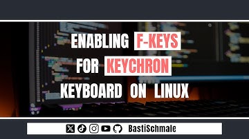 Enabling the F-Keys for KeyChron Keyboard on Linux