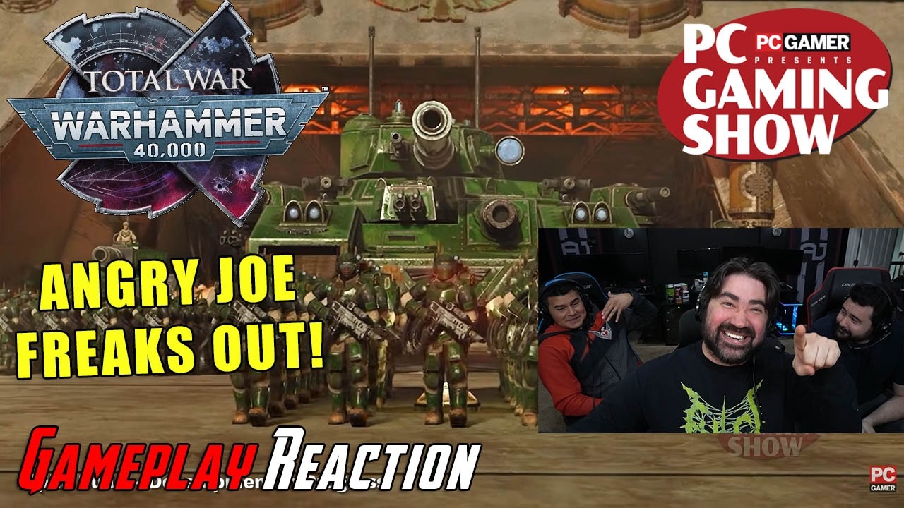 Total War: 40k Gameplay Reveal - PC Gaming Show 2026 - Angry Reaction!