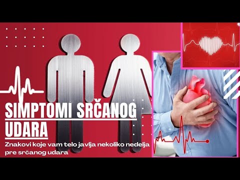 SIMPTOMI SRČANOG UDARA | Znakovi koje vam telo javlja nekoliko nedelja pre srčanog udara