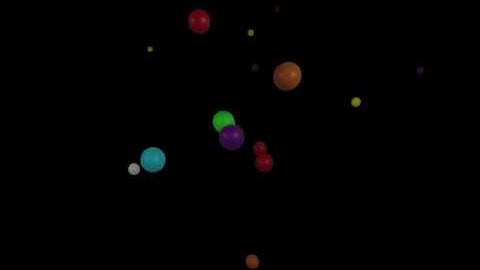 VJ Loop #001 - Bouncing Balls (Alpha Channel)