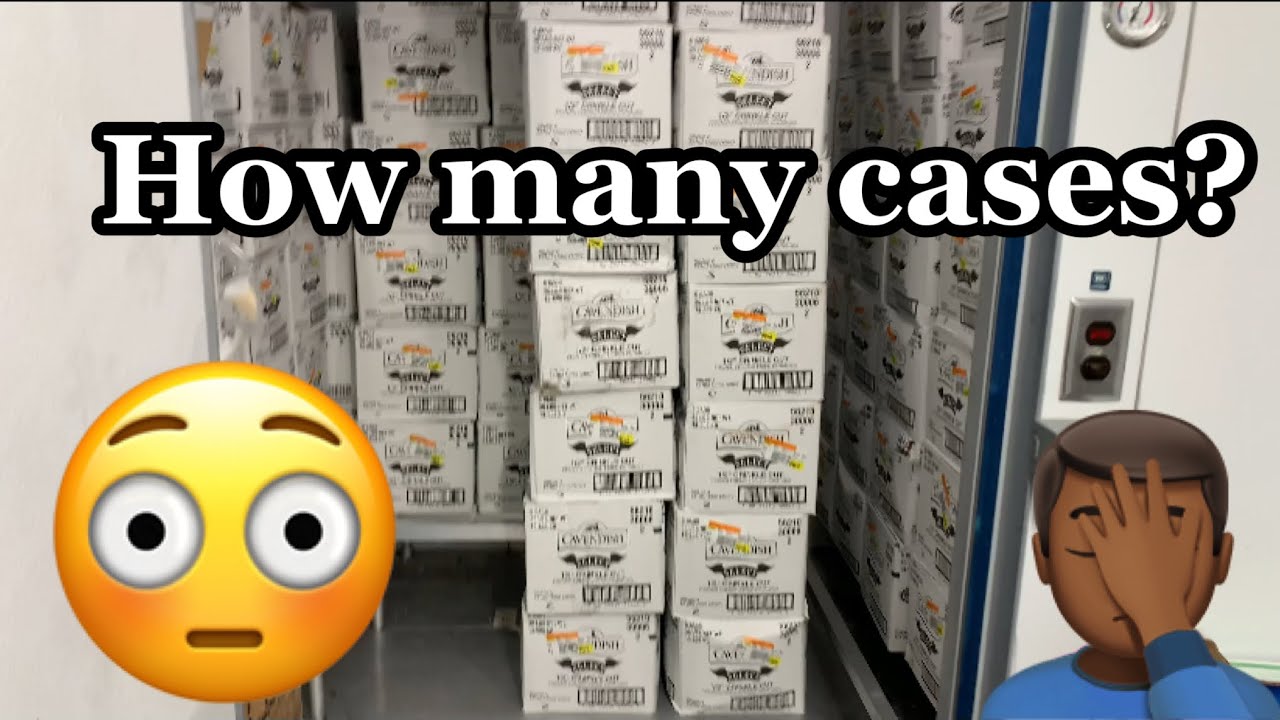 YOU DELIVERED HOW MANY CASES? FOOD SERVICE DELIVERY! GORDON FOOD