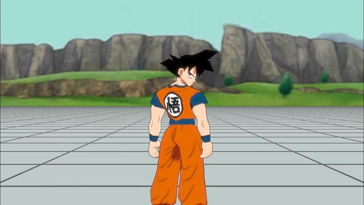 Goku doing sick tricks and kicks (Animation) YouTube