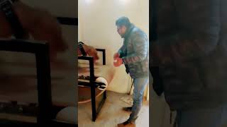 Very Aggressive Pitbull Dog Jinn 1Xw 1Xl Treadmill Workout