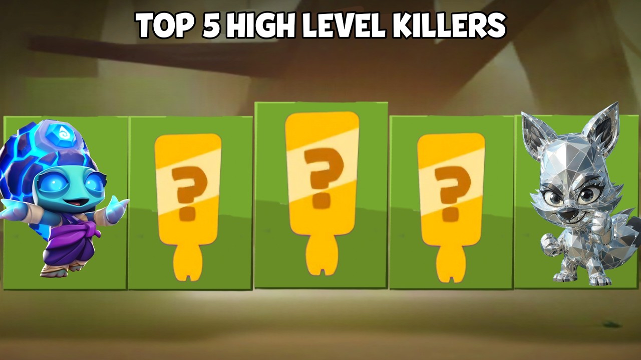 Top 5 Evergreen High Level Killers 🤔 | Zooba