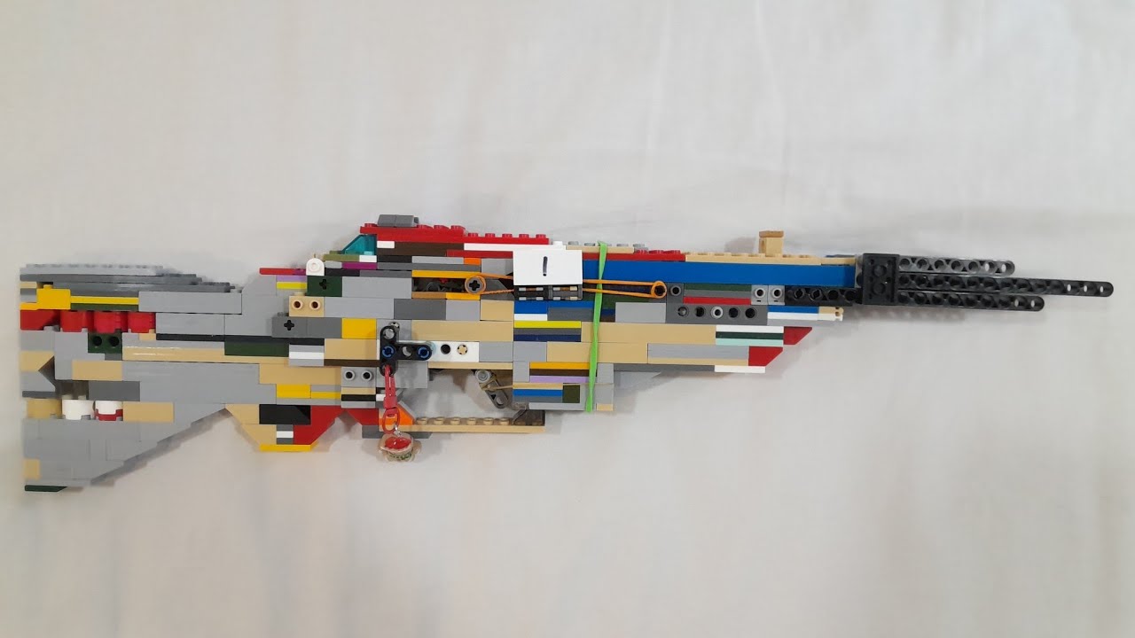 200+ SUBSCRIBERS SPECIAL!! Lego Semi auto rifle Moc + Bonus