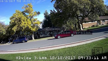 HDview 3.6mm - 4MP IP Camera Daytime sample