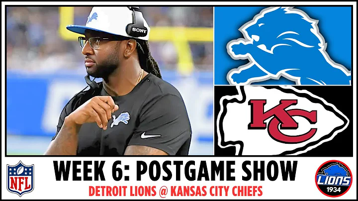 Detroit Lions Postgame Reaction Live Show  |  Detroit Lions At Kansas City Chiefs NFL Week 6