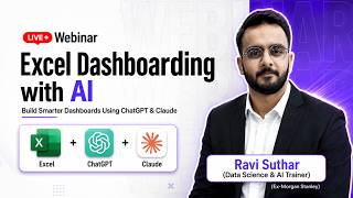 Excel Dashboarding with AI | Build Smarter Dashboards Using ChatGPT & Claude | SkillVersed Webinar