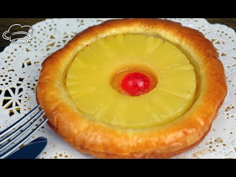 Pastel de piña y hojaldre, tan fácil y rico que odiarás no haber hecho más